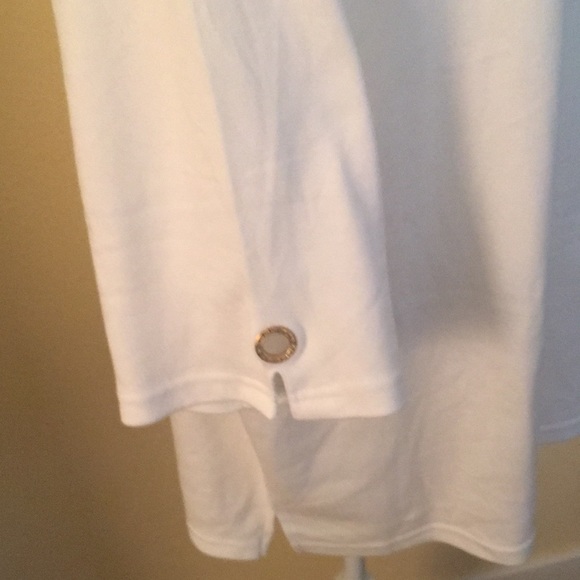 Denim & Company white Knit Top - Picture 3 of 3